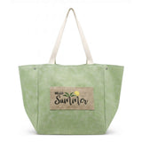2 IN 1 Bucket Style Cante Tote Shoulder Bag