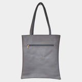 Solid Faux Leather Shoulder Bag