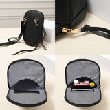 Solid Faux Leather Baseball Cap Crossbody Bag
