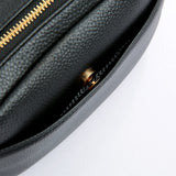 Pebbled Faux Leather Crossbody Bag