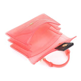Solid Jelly Tote / Crossbody Bag