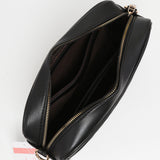 Chevron Patterned Rectangle Crossbody Bag