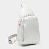 Faux Leather Sling Bag