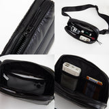 Puffer Rectangle Sling Bag / Fanny Pack / Belt Bag