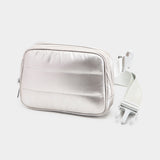 Puffer Rectangle Sling Bag / Fanny Pack / Belt Bag