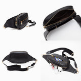 Faux Braided Leather Mini Sling Bag