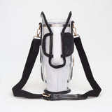 Transparent Tumbler Carrier Holder Crossbody Bag