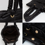 Soft Padded Quilted Tote Bag