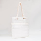 Soft Padded Quilted Tote Bag