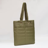 Soft Padded Quilted Tote Bag