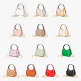 Faux Leather Mini Hobo Handbag / Crossbody Bag