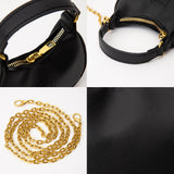 Faux Leather Mini Hobo Handbag / Crossbody Bag