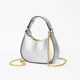 Faux Leather Mini Hobo Handbag / Crossbody Bag