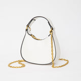 Faux Leather Mini Hobo Handbag / Crossbody Bag