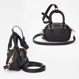 Faux Leather Bag Charm / Mini Bag / Crossbody Bag