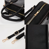 Transparent Structured Top Handle Handbag / Crossbody Bag