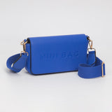 Faux Leather MINI BAG Message Structured Crossbody Bag