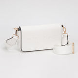 Faux Leather MINI BAG Message Structured Crossbody Bag
