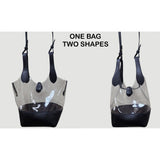 Transparent Bucket Shoulder Bag Crossbody Bag