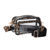 Transparent Rectangular Crossbody Bag