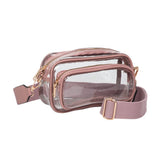 Transparent Rectangular Crossbody Bag