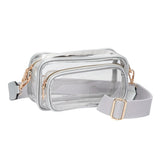 Transparent Rectangular Crossbody Bag