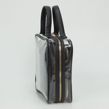 4PCS - Transparent Faux Leather Travel Cosmetic Bag Set
