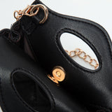 Smooth Faux Leather Mini Quilted Handbag Crossbody Bag