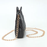 Smooth Faux Leather Mini Quilted Handbag Crossbody Bag