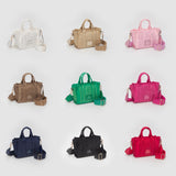 Rhinestone Studded Small Top Handle Crossbody Bag
