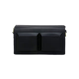 Faux Leather Box Crossbody Bag