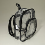 Front Pocket Transparent Backpack Bag