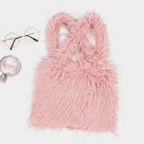 Furry Faux Fur Tote Bag