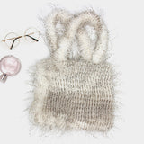 Furry Faux Fur Tote Bag