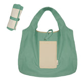 Foldable Two Tone Big Tote Bag