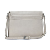 Faux Leather Envelope Crossbody Bag