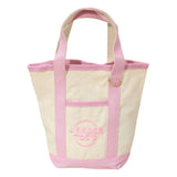 Jrader Toes Message Embroidered Small Multi Purpose Canvas Tote Bag