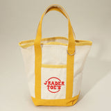 Jrader Toes Message Embroidered Small Multi Purpose Canvas Tote Bag