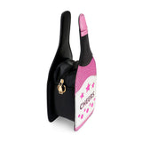 CHEERS Message Bottle Shaped Crossbody Bag
