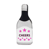 CHEERS Message Bottle Shaped Crossbody Bag