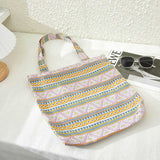 Aztec Patterned Eco Shoulder Bag