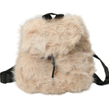 Faux Fur Cozy Backpack