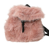 Faux Fur Cozy Backpack