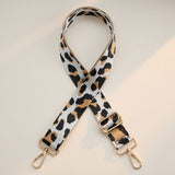 Solid Tumbler Carrier Holder Leopard Pattern Strap Crossbody Bag