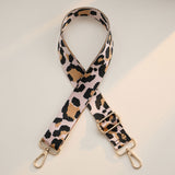 Solid Tumbler Carrier Holder Leopard Pattern Strap Crossbody Bag