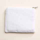 BEARY MUCH IN LOVE Message Sequin Seed Beaded Mini Pouch Bag