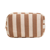Striped Pattern Cosmetic Pouch Bag