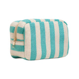 Striped Pattern Cosmetic Pouch Bag