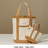 Mini Canvas Pouch Bag Charm