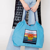 Sun Rope Nylon Tote Bag